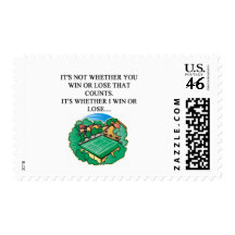 i love tennis stamp