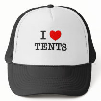 I Love Tents Mesh Hats