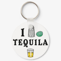 I Love Tequila keychains by Cinco_de_Mayo_TShirt I Love Tequila keychains