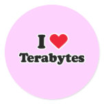 I love terabytes stickers