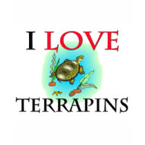 I Love Terrapins t-shirts
