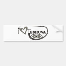 I Love Teshuva Bumper Sticker