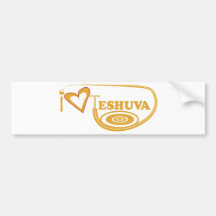 I Love Teshuva Bumper Stickers
