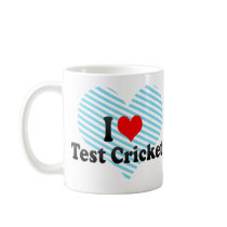 I love Test Cricket Coffee Mugs