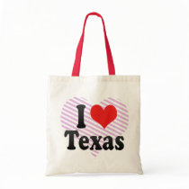 I Love  Texas Tote Bag
