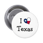 I Love Texas Button