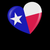 I Love Texas - Heart of Patriotic Texan t-shirts