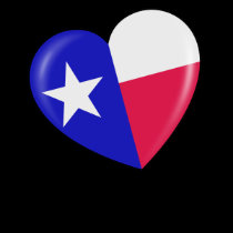 I Love Texas - Heart of Patriotic Texan t-shirts