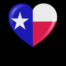 I Love Texas - Heart of Patriotic Texan t-shirts