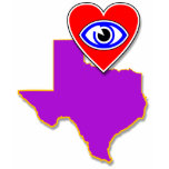 I love Texas shirt F/B