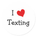 I Love Texting stickers