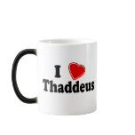 I Love Thaddeus Mugs