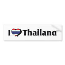 I Love Thailand Flag