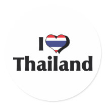 I Love Thailand Flag