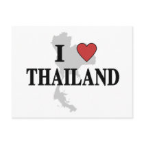 I Love Thailand Postcard