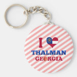 I Love Thalman, Georgia Keychains