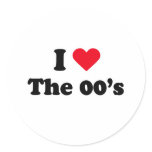 I love the 00's stickers