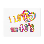 I Love the 40s Postcards