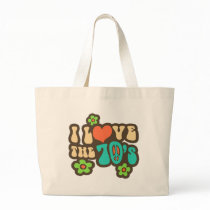 I Love The 70's Tote Bag