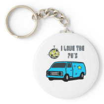 I Love The 70's Key Chains