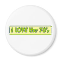 I Love The 70'S magnets