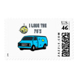 I Love The 70's postage