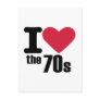 I love the 70's postcard