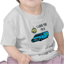 I Love The 70's t-shirts by monyag I Love The 70's t-shirts