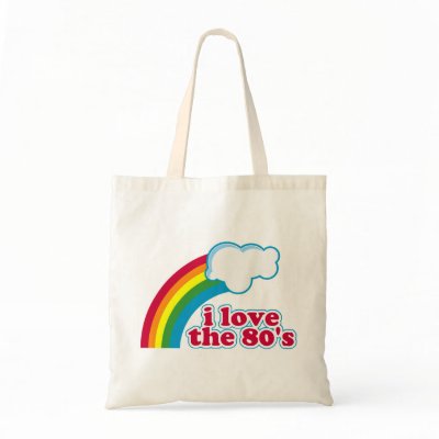 I Love The 80's Bag by teeboutique