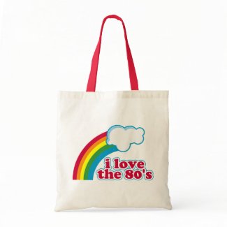 I Love The 80's Bag bag
