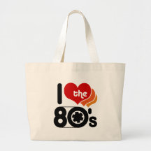 I Love the 80's Bag