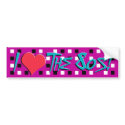 I Love The 80s Bumper Sticker bumper stickers