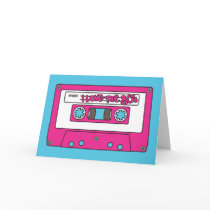 I love the 80's card