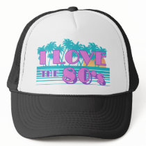 I Love The 80's Mesh Hats