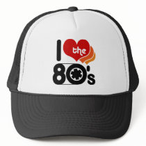 I Love the 80's Mesh Hats
