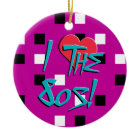 I Love The 80s! ornament