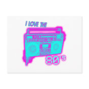 I LOVE THE 80s Post Card I LOVE THE 80s Post Card