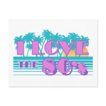 I Love The 80's postcards by magarmor I Love The 80's postcards