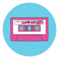 I love the 80's stickers