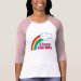 Ladies 3/4 Sleeve Raglan (Fitted)