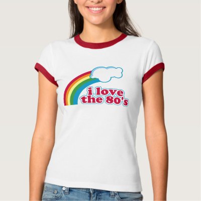 I Love The 80's T-Shirt by teeboutique