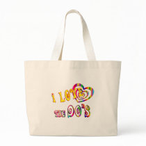 I Love the 90s Canvas Bags