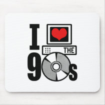 I Love The 90s Mousepad