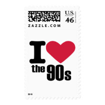 I love the 90's postage stamps