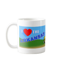 I Love the Arkansas Ozarks mugs by goodposter I Love the Arkansas Ozarks mugs