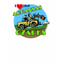I Love the Arkansas Ozarks t-shirt