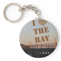 I Love The Bay! Key Chains