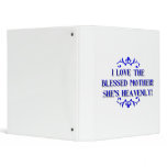 I love the Blessed Mother! She's Heavenly! binders