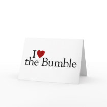 I Love The Bumble cards