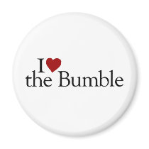I Love The Bumble magnets